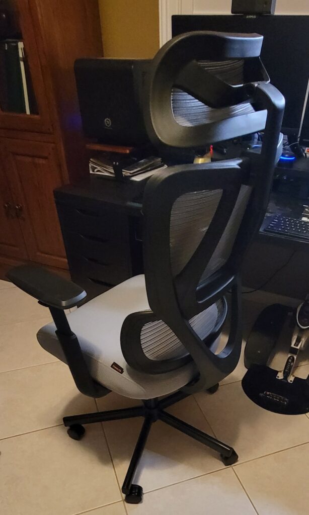 ProtoArc ErgoChair 100 rear view